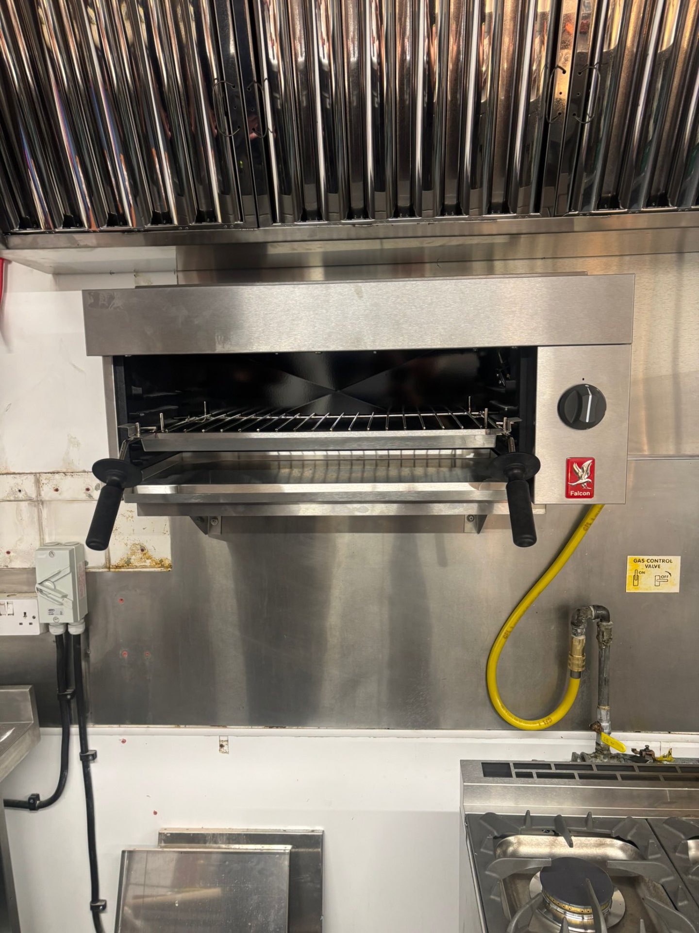 Falcon salamander grill service — City centre kitchen